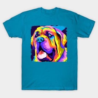 Mastiff Pop Art - Dog Lover Gifts T-Shirt